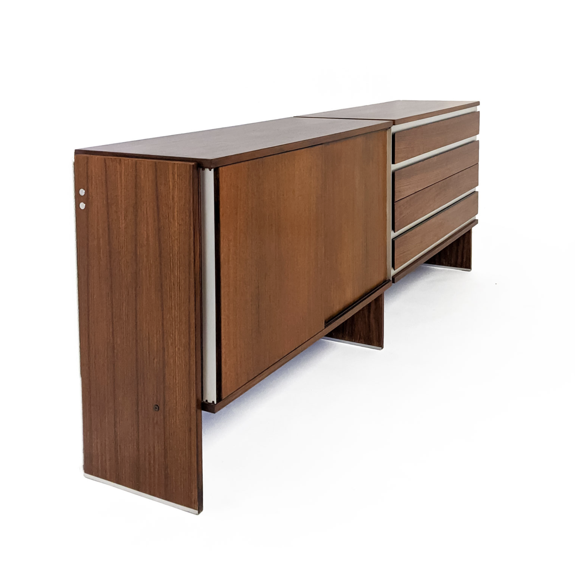 Vintage Italian Teak Enfilade (1960), by Ico Parisi - Oak Gallery